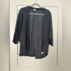 Aeropostale Gray Cardigan Sweater